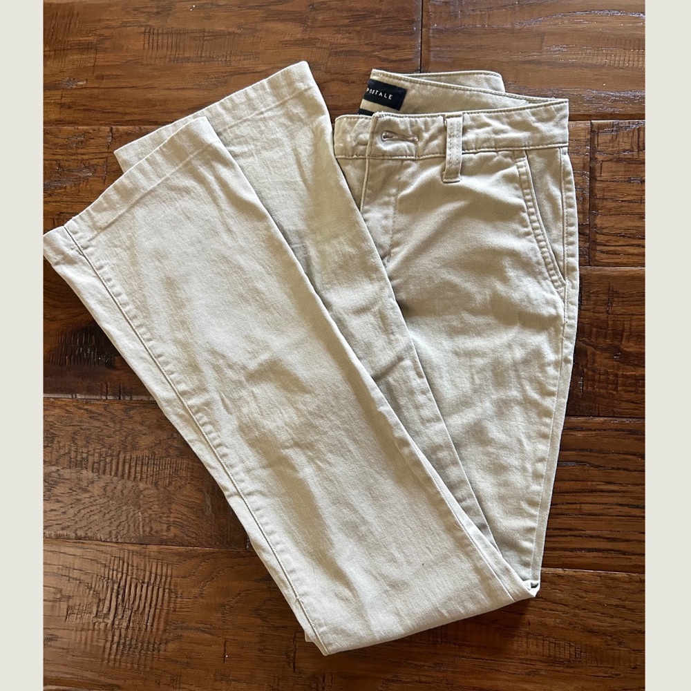 Aéropostale Classic Fit Uniform Khaki Pants Junior’s XXS 000